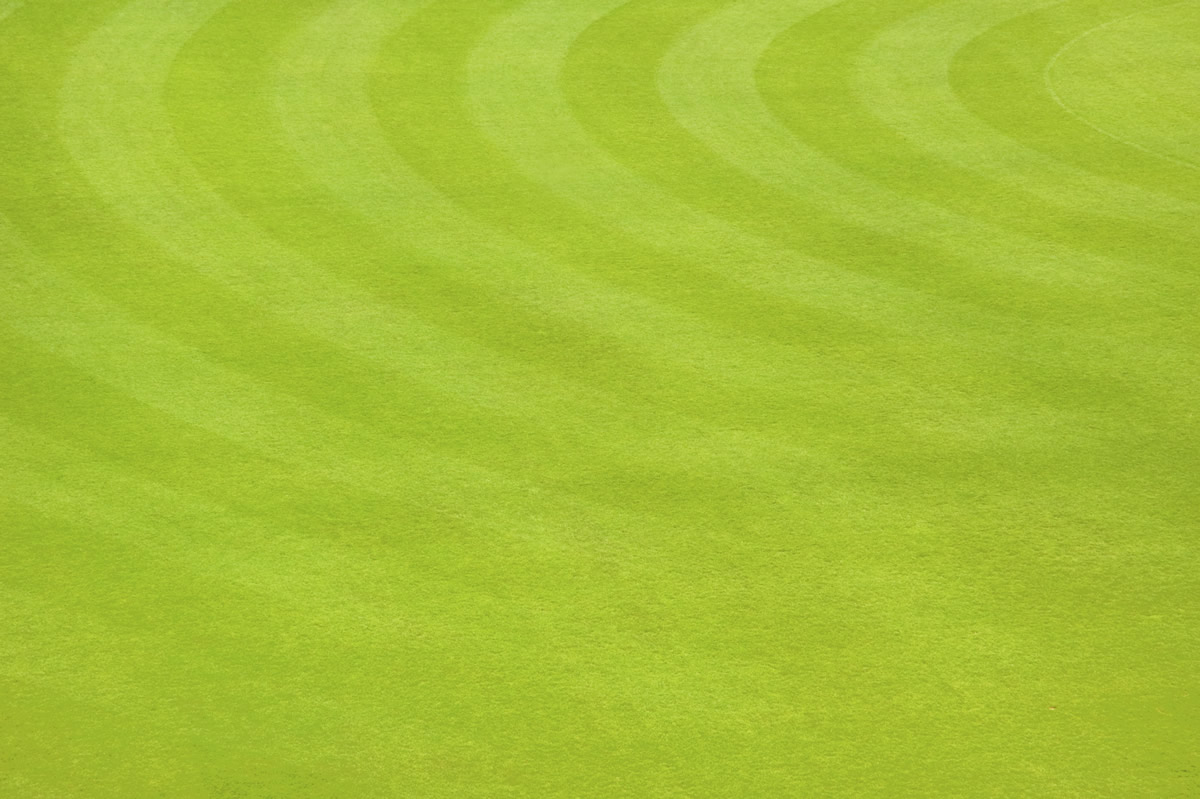 circular mowing pattern