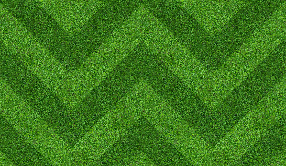 zigzag lawn mowing pattern
